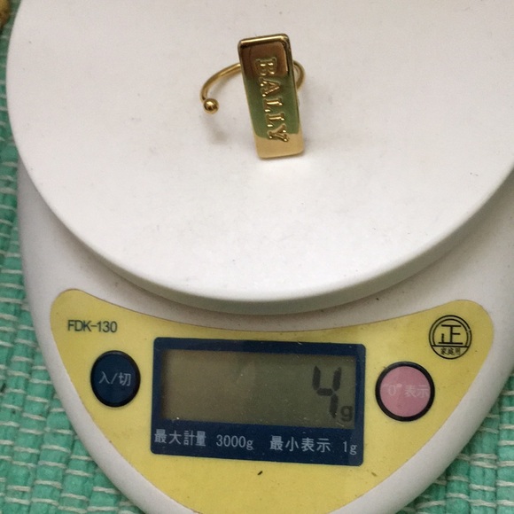 🖤BALLY repurposed ring - Picture 16 of 17